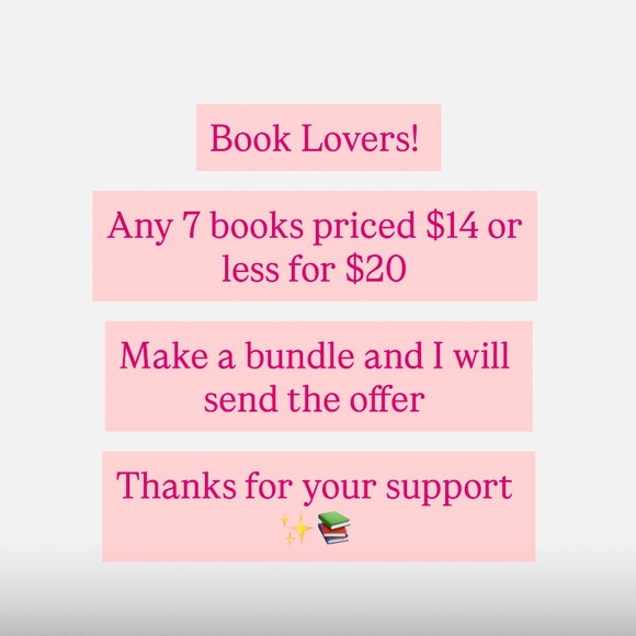 Indigo Other - 7 books for $20 - Book Lovers Bundle Offer